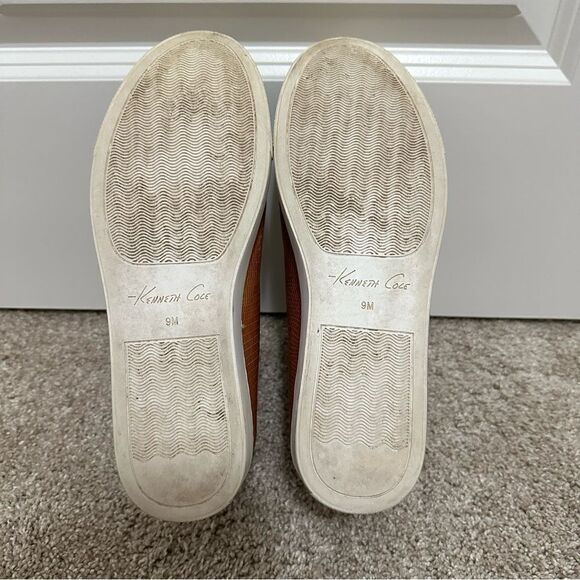 Kenneth Cole Leather High Top Sneakers Women’s Size 9M - Picture 10 of 11